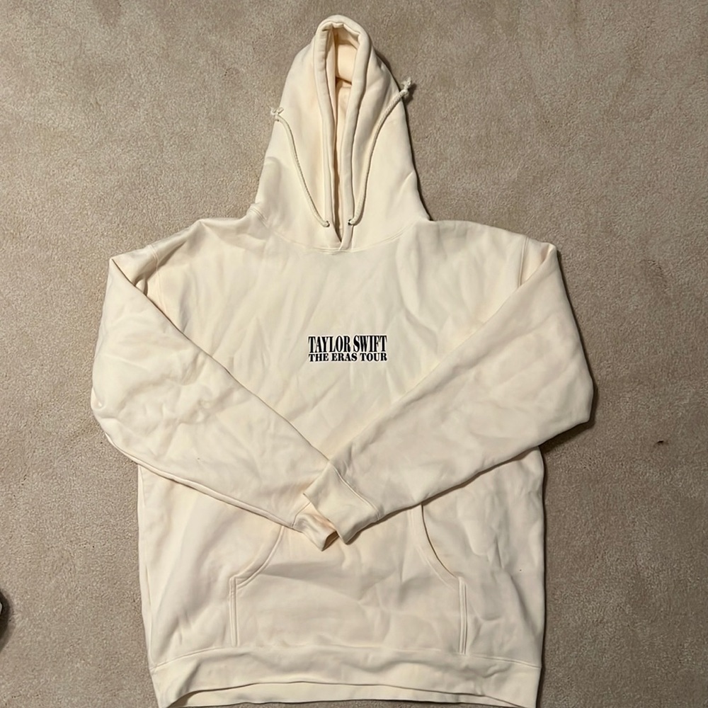 TAYLOR SWIFT ERAS TOUR CREAM HOODIE